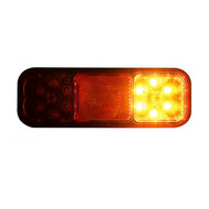 Set of LED Tail Lights 2 Meter Cable Left + Right