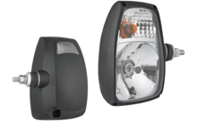 RGV1B Headlamp Right | Vertical | with direction indicator 12V
