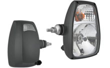 RGV1B Headlamp Left | Vertical | with direction indicator 12V