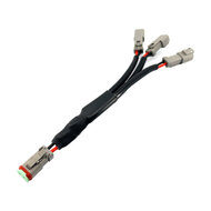 2-Pin Deutsch-DT Splitter | 1x Female > 3x Male