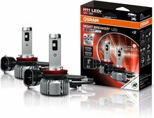 Set H11 Osram Night Breaker LED Smart ECE 