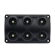 Horpol LED Interior Lamp Black 12-24V | 6-LEDs