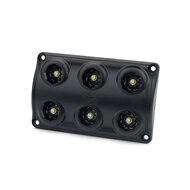 Horpol LED Interior Lamp Black 12-24V | 6-LEDs