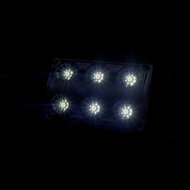 Horpol LED Interior Lamp Black 12-24V | 6-LEDs