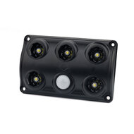 Horpol LED Interior Lamp Black 12-24V | Motion Sensor