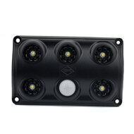 Horpol LED Interior Lamp Black 12-24V | Motion Sensor