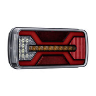 X-Spider LED Tail Light |+ Reversing Light | License Plate Light | 5P Bayonet | Right