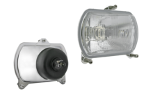 Headlight 156x103x88 mm | H4 | Low beam + high beam