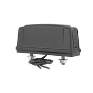 LED License Plate Light Black 12-24V