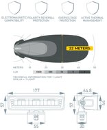 HELLA Black Magic Edgeless Pro Mini 7 inch LED Lightbar | 2,154 lumens