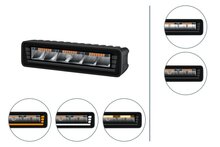 HELLA Black Magic Edgeless Pro Mini 7 inch LED Lightbar | 2,152 lumens
