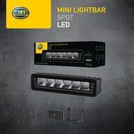 HELLA Black Magic Edgeless Pro Mini 7 inch LED Lightbar | 2,152 lumens
