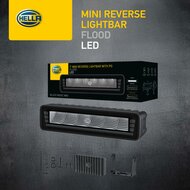 HELLA Black Magic Edgeless Pro Mini 7 inch Reversing Light | 500 lumens