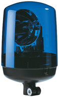 HELLA KL7000 24V Blue Revolving Beacon | pipe mount