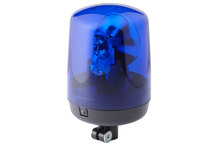 HELLA KL7000 24V Blue Revolving Beacon | pipe mount