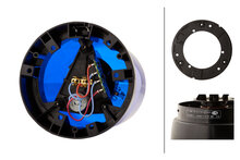 HELLA KL7000 24V Blue Revolving Beacon | surface mount