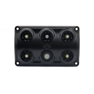 Horpol LED Interior Lamp Black 12-24V | Three Modes