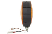 HELLA Pablo 118 mm Orange Mirror Light | 12/24V