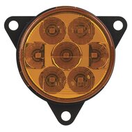 Led Rear Direction Indicator Lamp Transparante Lens | Round &Oslash;58mm