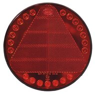 Led Rear Lamp Flat Round &Oslash;148mm