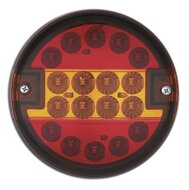 3-Functions Rear LED Lamp | Round &Oslash;140mm