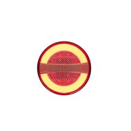 LED Rear Light 3 Functions Round &Oslash;122mm