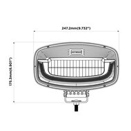 Boreman Phantom LED Driving Light + Dynamic Dual Color DRL
