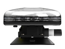 Redtronic Tornado B47 Amber LED Beacon | Clear Lens with Suction Mount