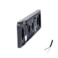 Fristom FT-264 LED M15 License Plate Frame with LED Lighting | 12&ndash;36V