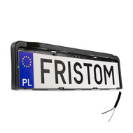 Fristom FT-264 LED M15 License Plate Frame with LED Lighting | 12&ndash;36V