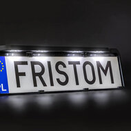 Fristom FT-264 LED License Plate Frame | QS075 Connector