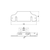 Fristom Mounting Bracket for FT-017 / FT-018