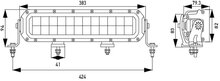 HELLA Black Magic Tough Pro 15" LED Lightbar | 2,282 Lumens