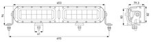 HELLA Black Magic Tough Pro Twin 18" LED Lightbar | 1,800 Lumens