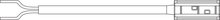 HELLA 8KA 998 229-011 Quick Link cable 0.5 metres | 2-core 12V