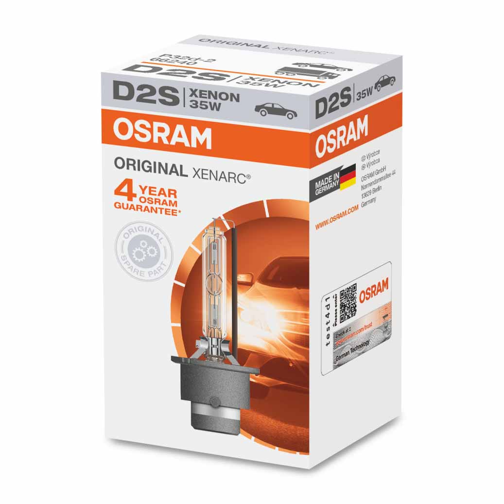 Osram D2S Xenon Lamp Original Line 35W P32d-2