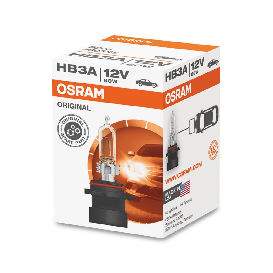 Osram HB3A Halogeen Lamp 12V P20d Original Line