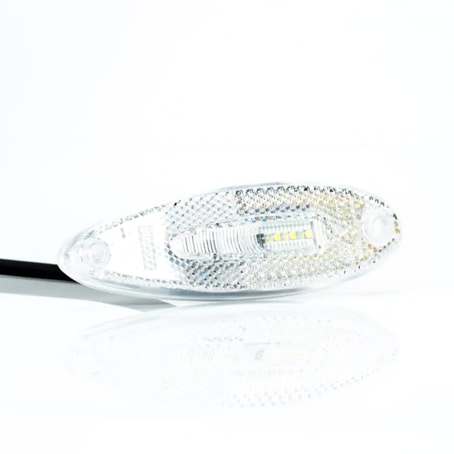 Fristom LED Markeringslamp Wit + Reflector FT-076 B LED