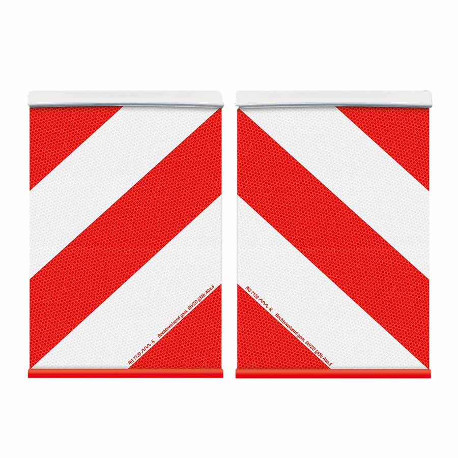 Set marking Boards Wide Load Left + Right