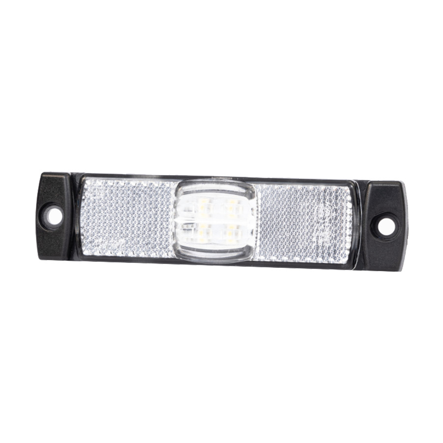 Fristom LED Markeringslamp Wit + Reflector FT-017 B