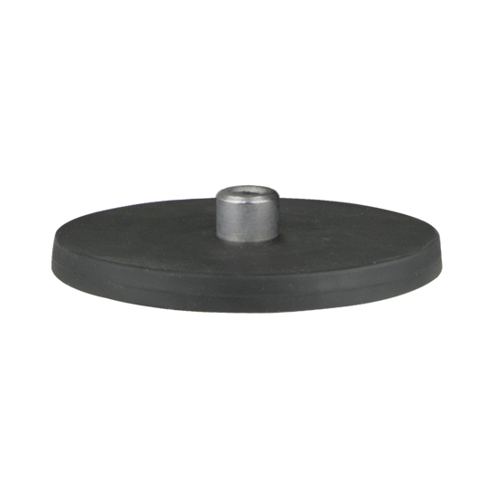 Neodymium Magneet 50KG Rubber M8 Schroefdraad