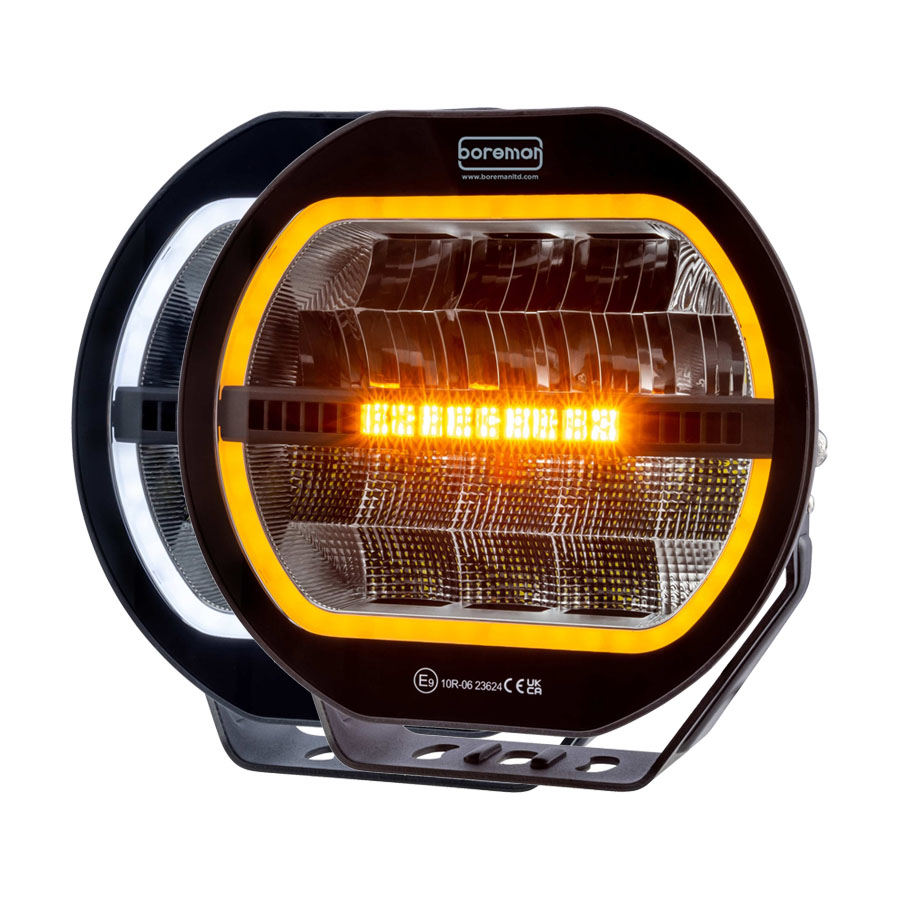 Boreman HALO LED Verstraler + Flitser + Dual Color DRL