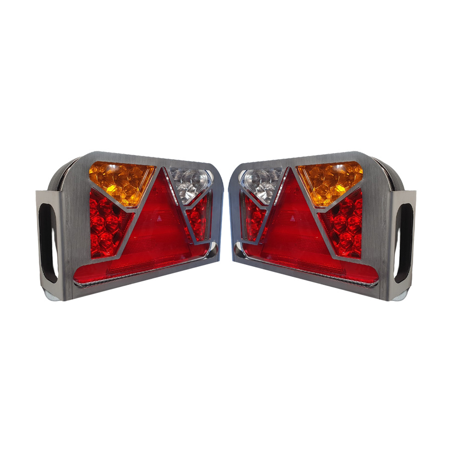 Set RVS Achterlicht Beschermers Voor Fristom FT-170