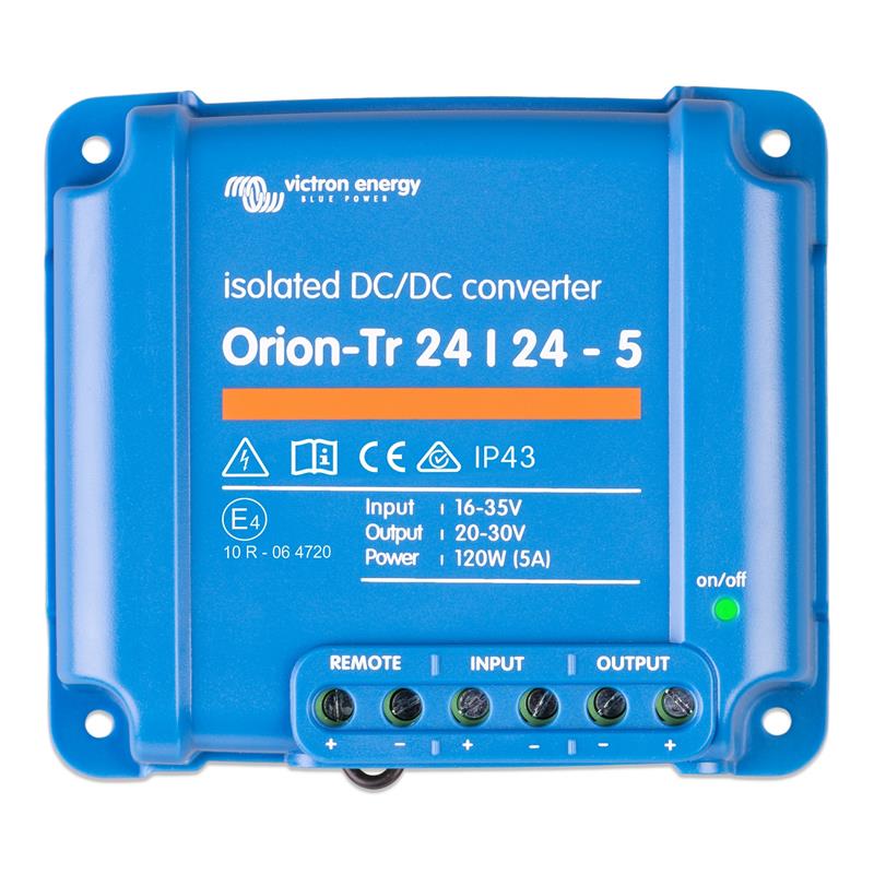 Victron DC Converter 48V > 24V | Orion-Tr 24/24-5A (120W)