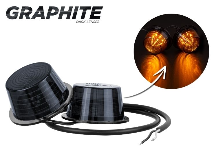 Horpol LED Breedtelamp Units Oranje | MDP 2592/GRAPHITE