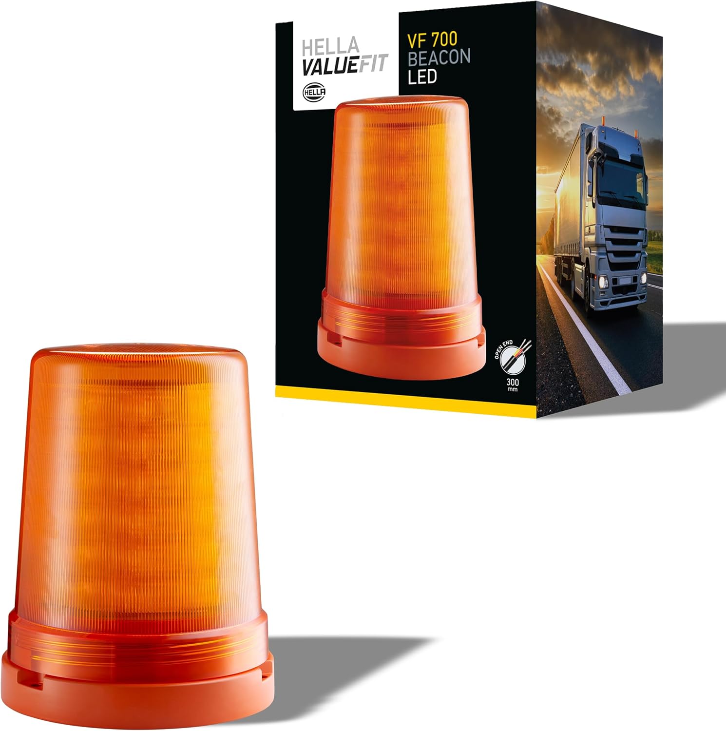 Hella VF700 LED Beacon Orange 12-24 V