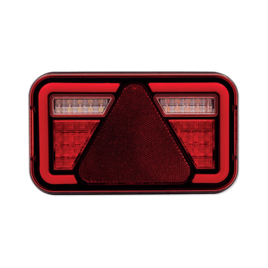 Asp&ouml;ck Multiled IV LED Rear Light Right 8P With License Plate Light