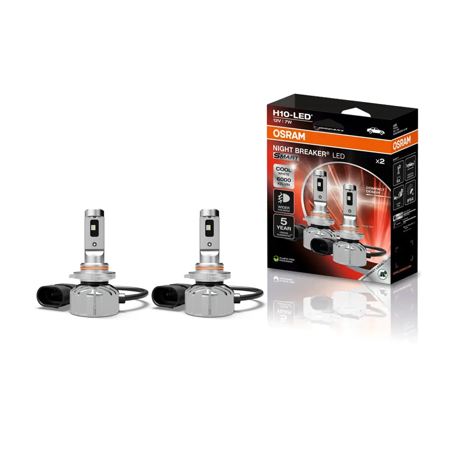 Osram Night Breaker LED Smart H10 ECE-approved Set