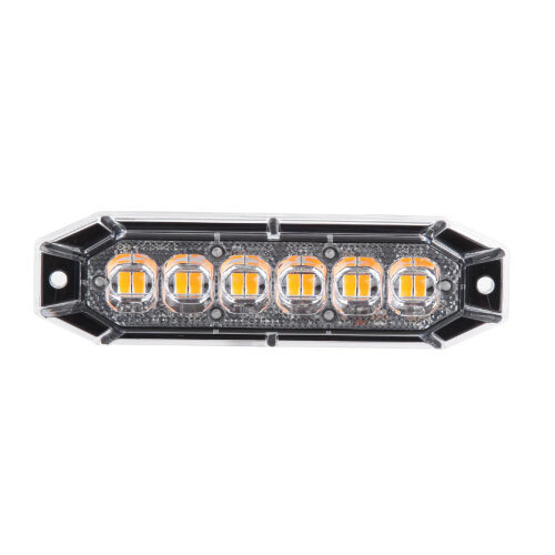 LED Warning Light Orange 12-24V | 12 LED