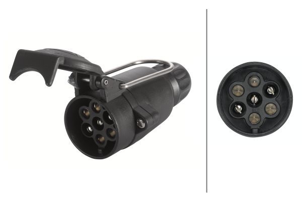 Hella 7-Polige Contrastekker Kunststof | 8JB 001 939-001